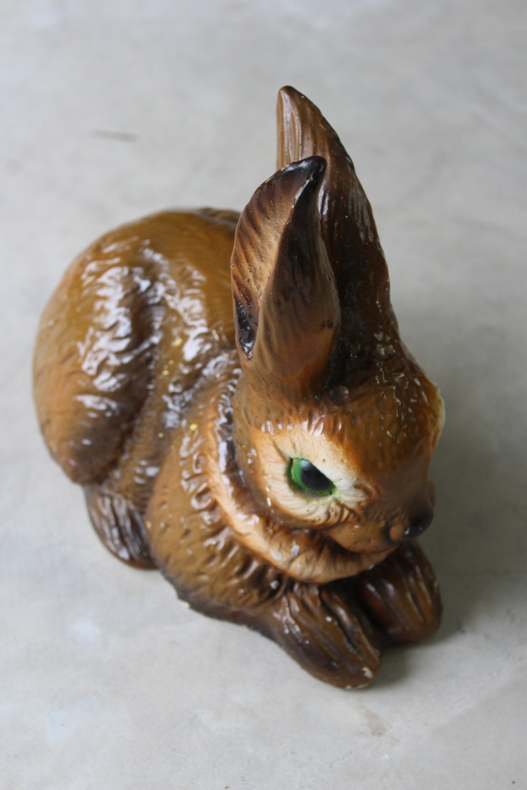 Vintage Painted Rabbit Garden Ornament - Kernow Furniture