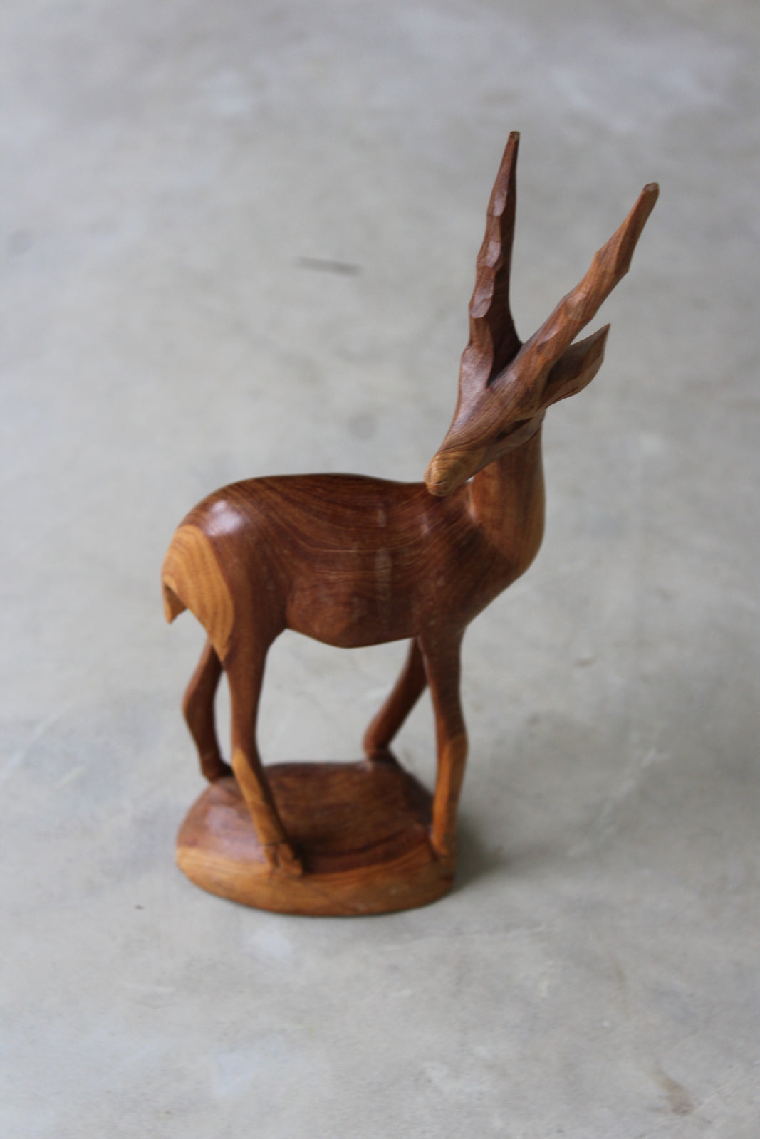 Retro Teak Gazelle Ornament - Kernow Furniture