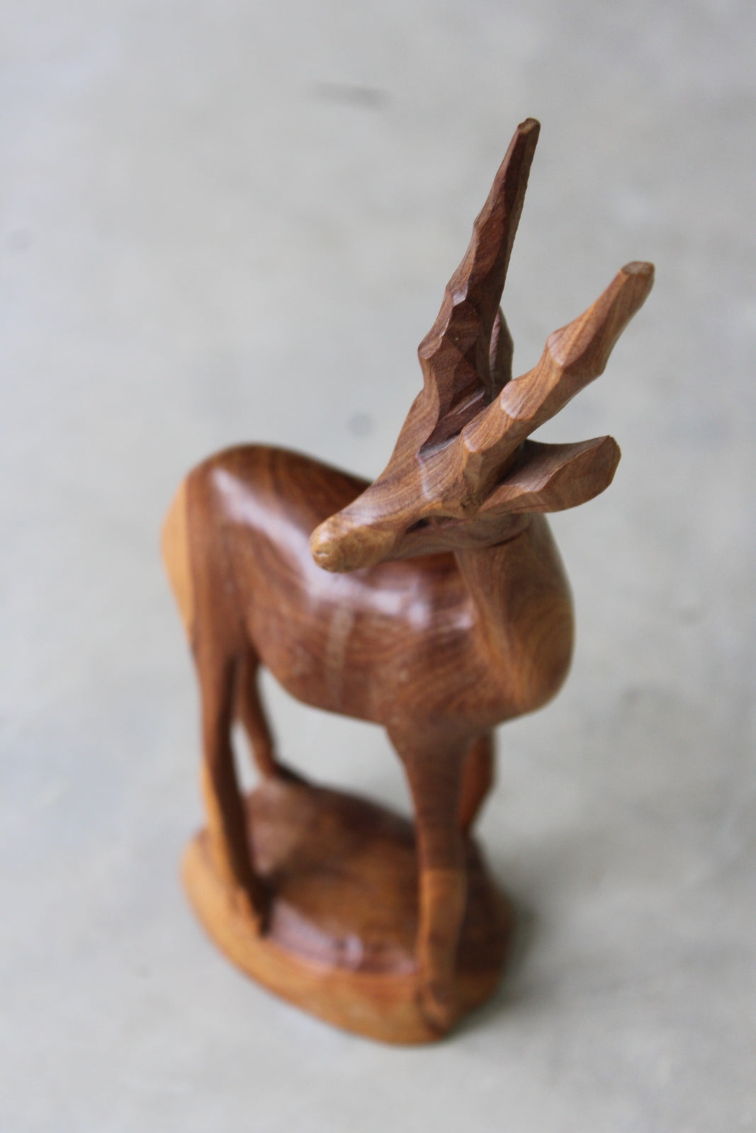 Retro Teak Gazelle Ornament - Kernow Furniture