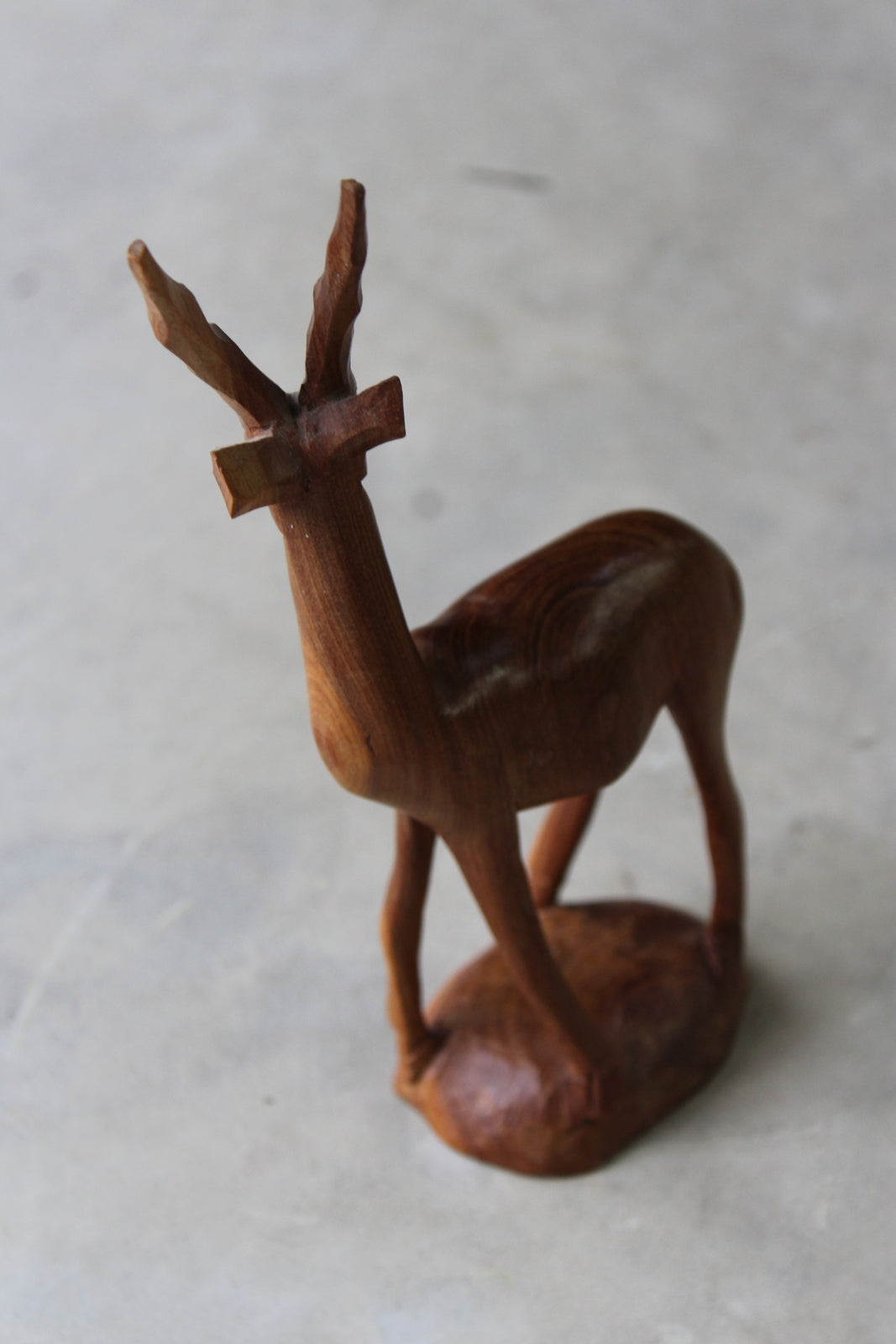 Retro Teak Gazelle Ornament - Kernow Furniture