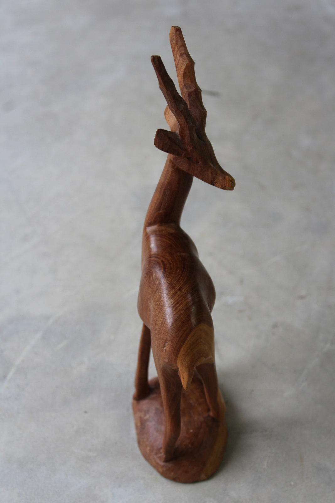 Retro Teak Gazelle Ornament - Kernow Furniture