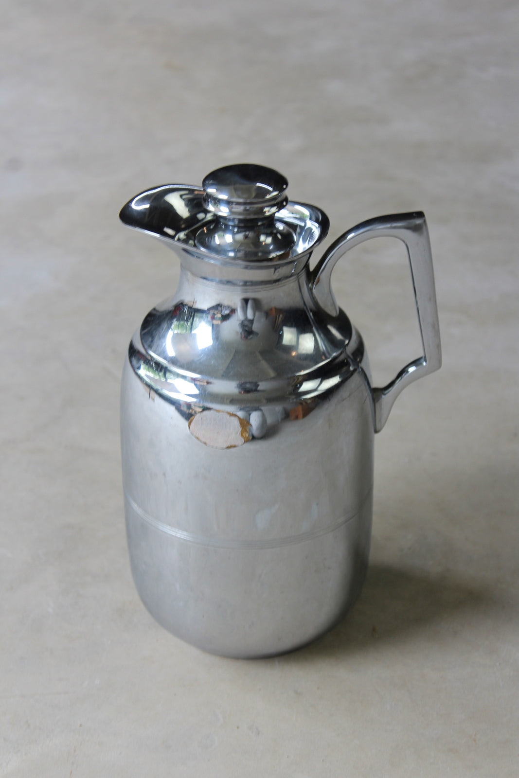 Vintage Chrome Thermos Jug - Kernow Furniture