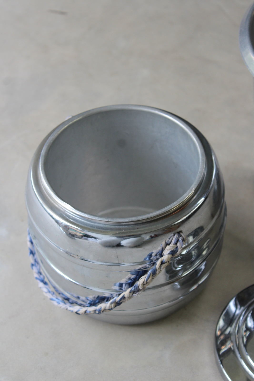 Vintage Chrome Wine Cooler & Ice Bucket - Kernow Furniture