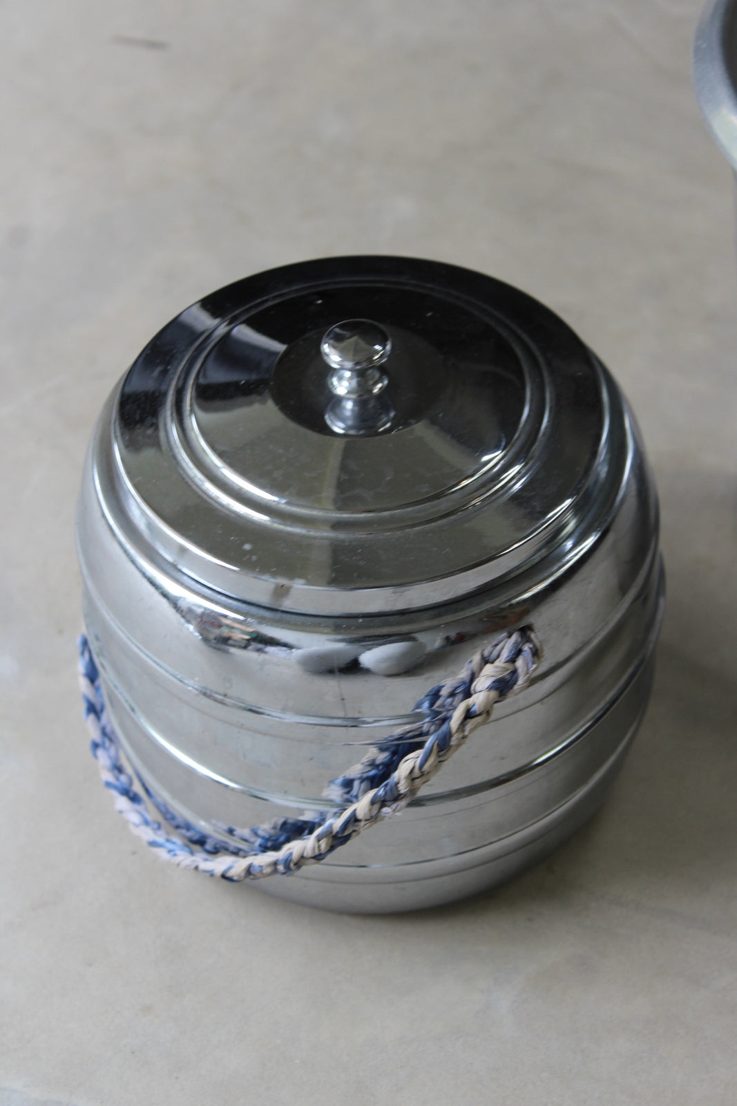 Vintage Chrome Wine Cooler & Ice Bucket - Kernow Furniture