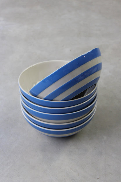 6 Cornishware Cereal Bowls - Kernow Furniture