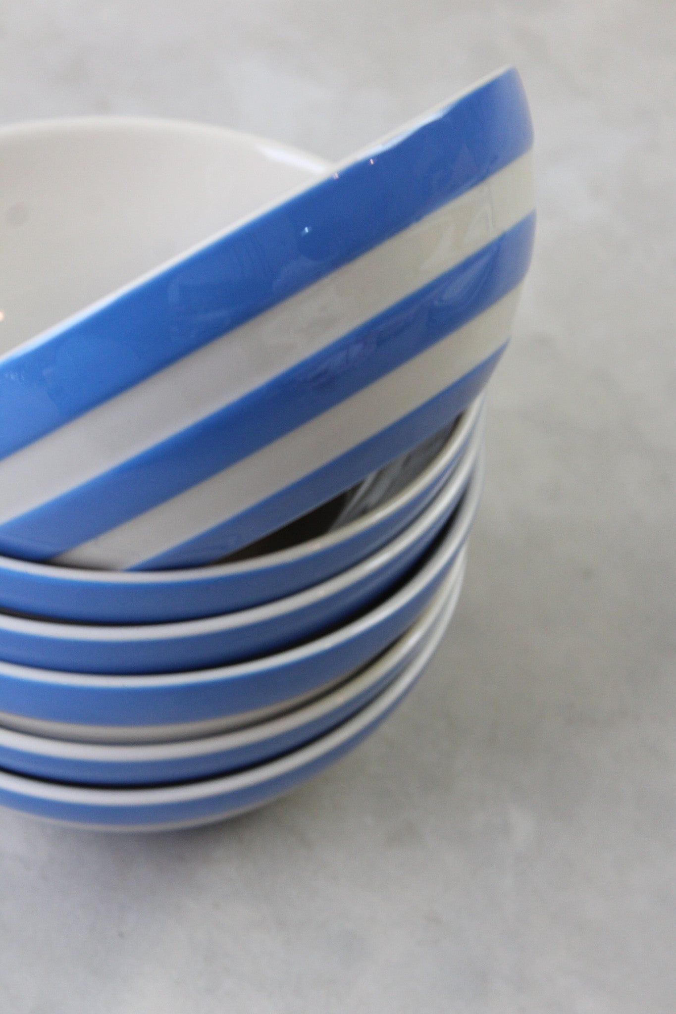 6 Cornishware Cereal Bowls - Kernow Furniture