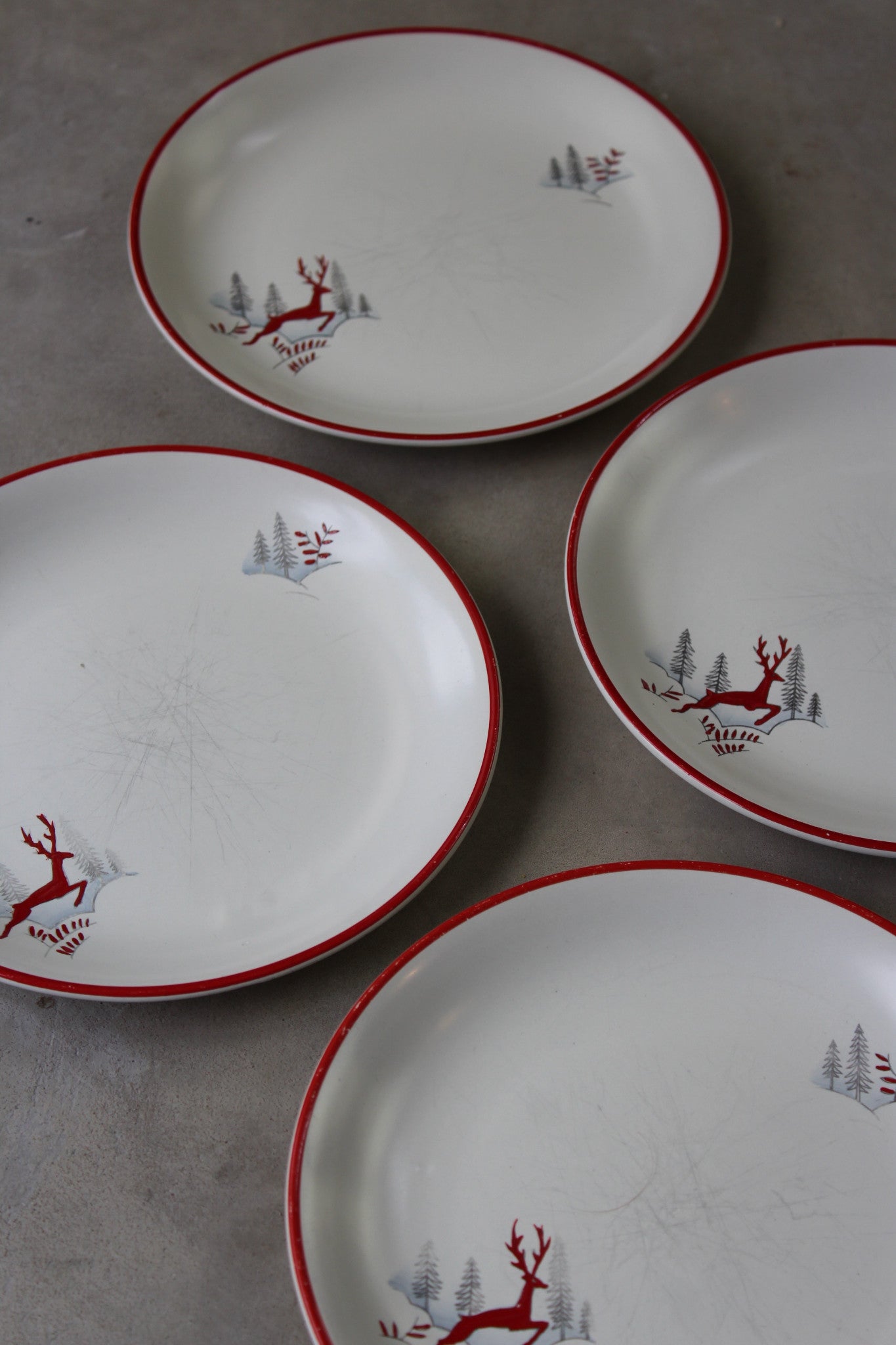 Crown Devon Stockholm Side Plates x 4 – Kernow Furniture