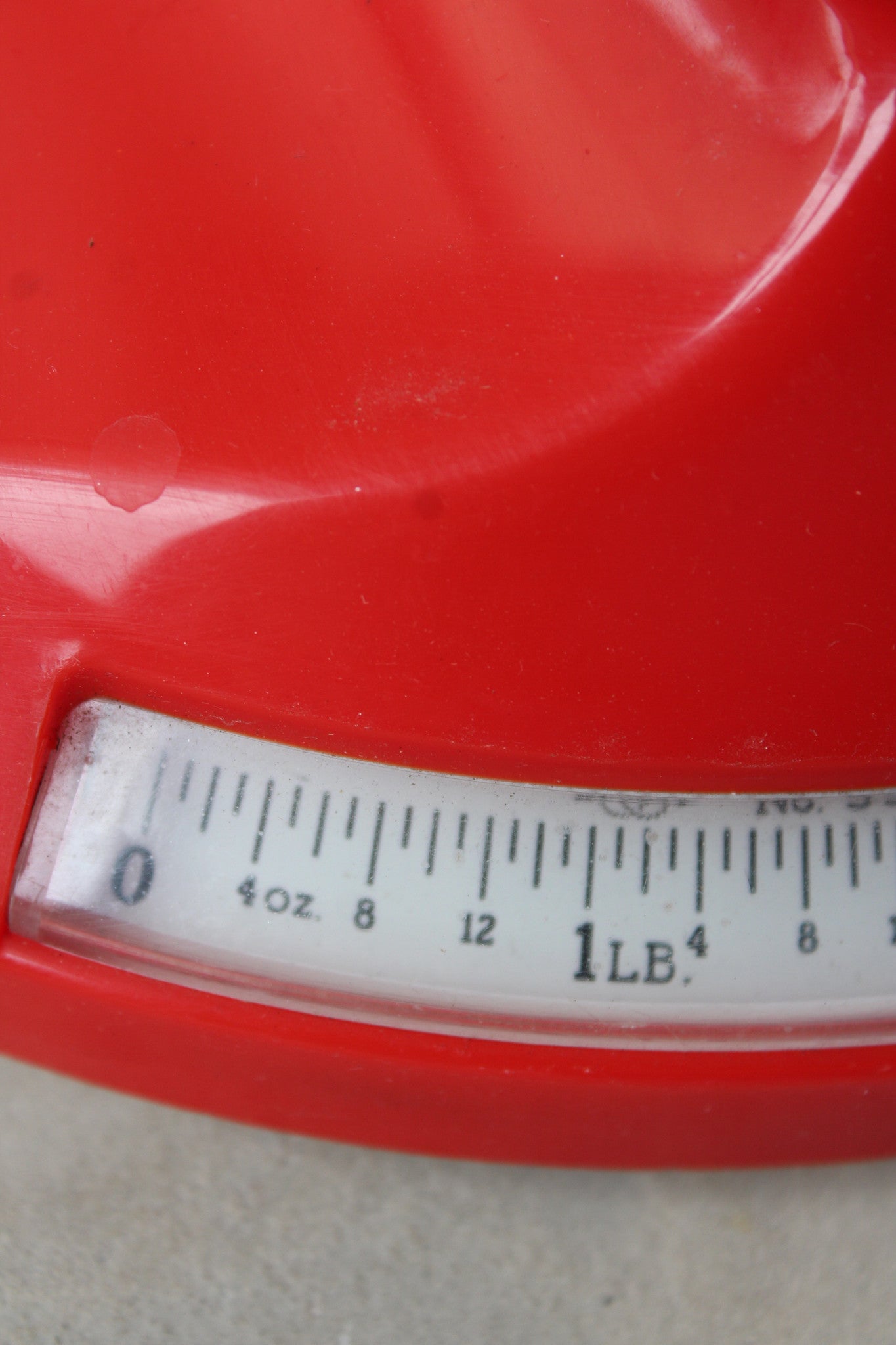 Retro Red Salter Kitchen Scales - Kernow Furniture