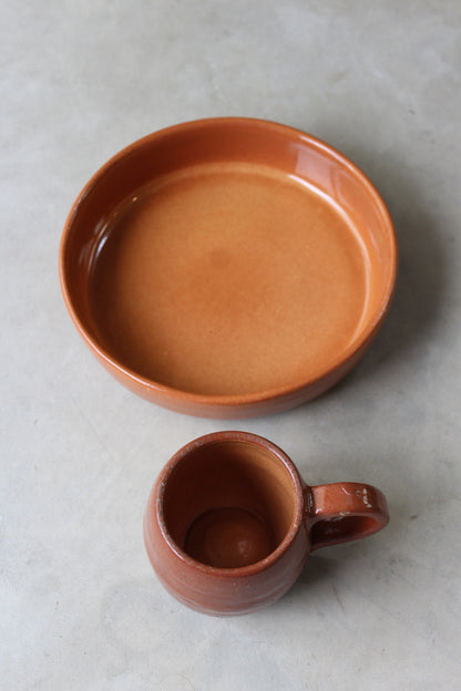 S M La Bruna Ceramic Italy Dish & Earthenware Mug - Kernow Furniture