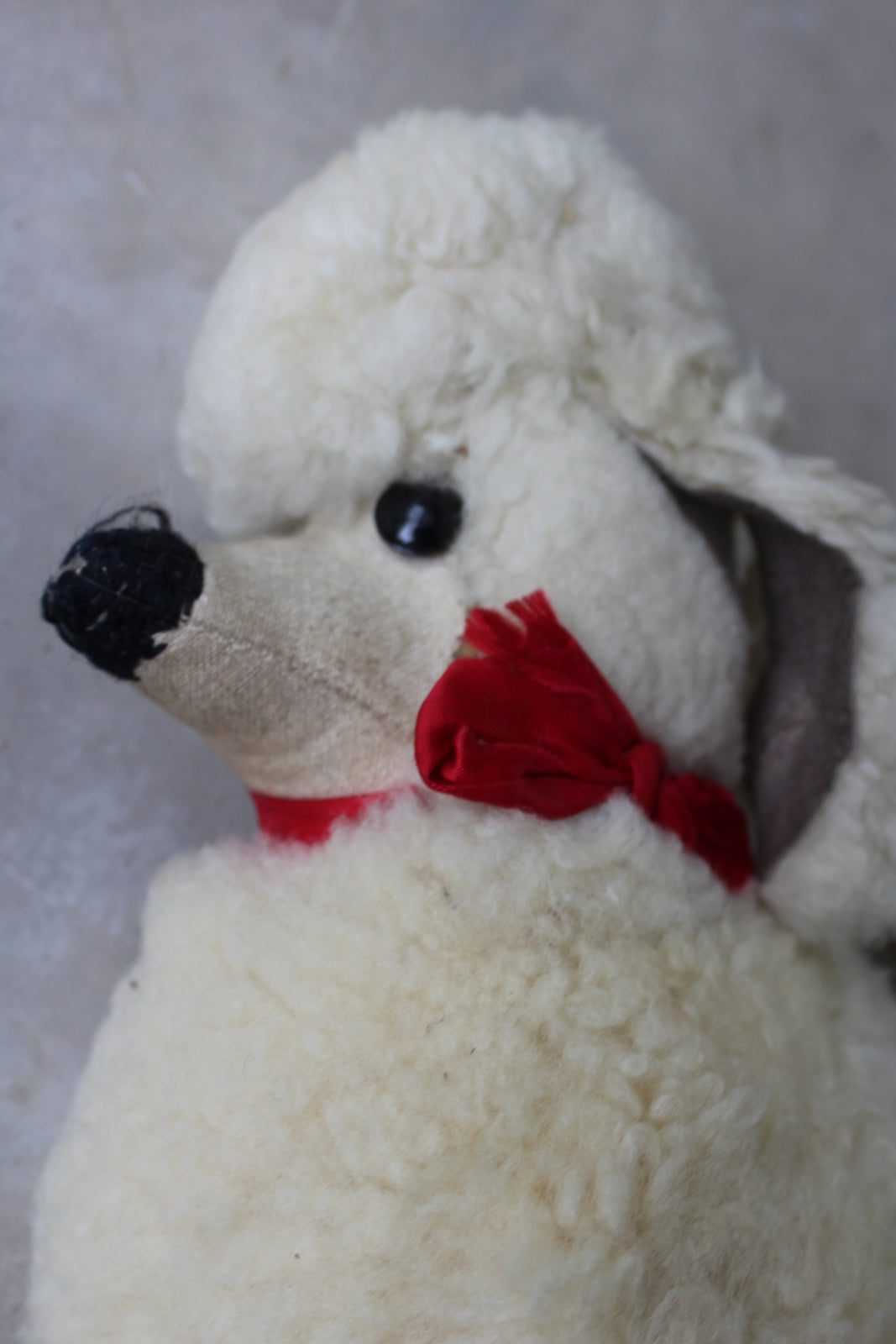 Vintage Shearling Toy Poodle - Kernow Furniture