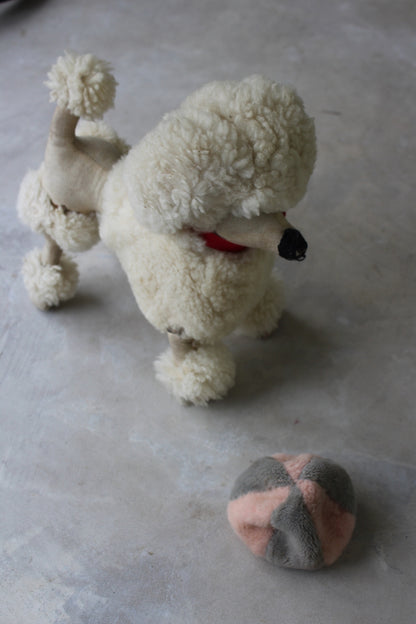 Vintage Shearling Toy Poodle - Kernow Furniture