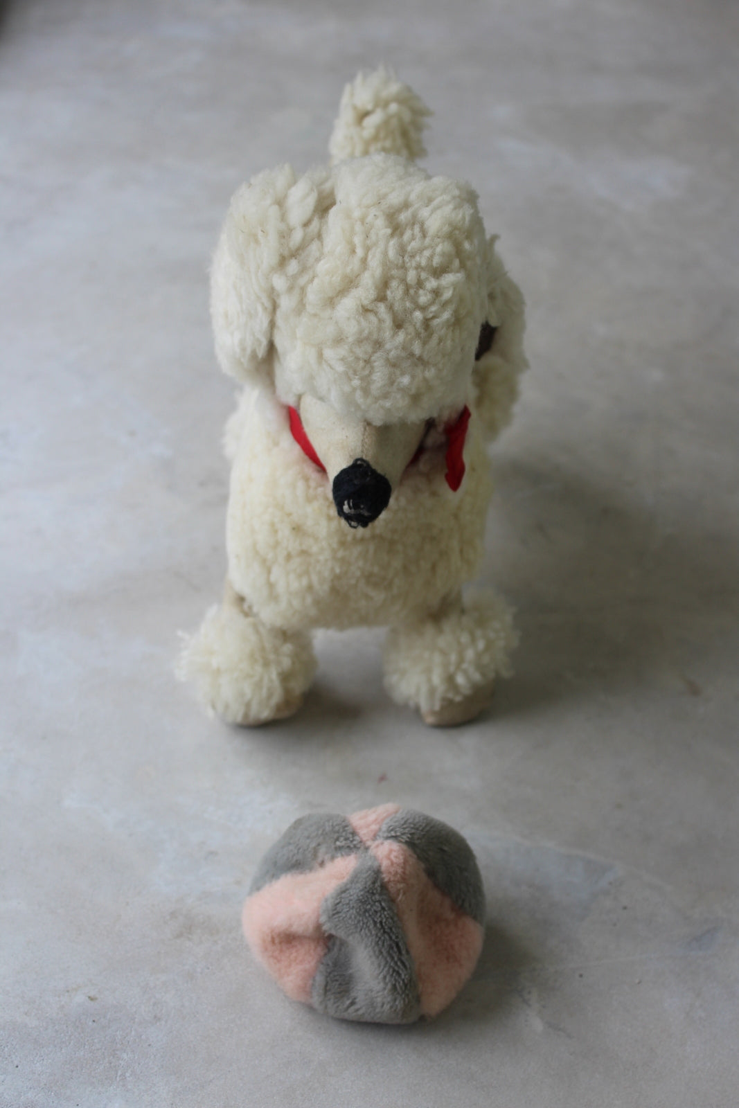 Vintage Shearling Toy Poodle - Kernow Furniture