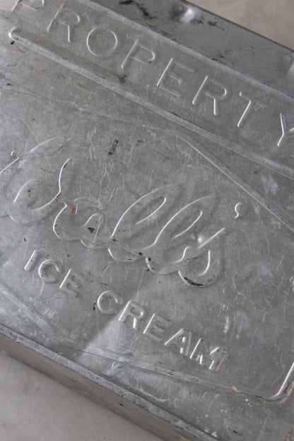 Vintage Aluminium Walls Ice Cream Tub - Kernow Furniture