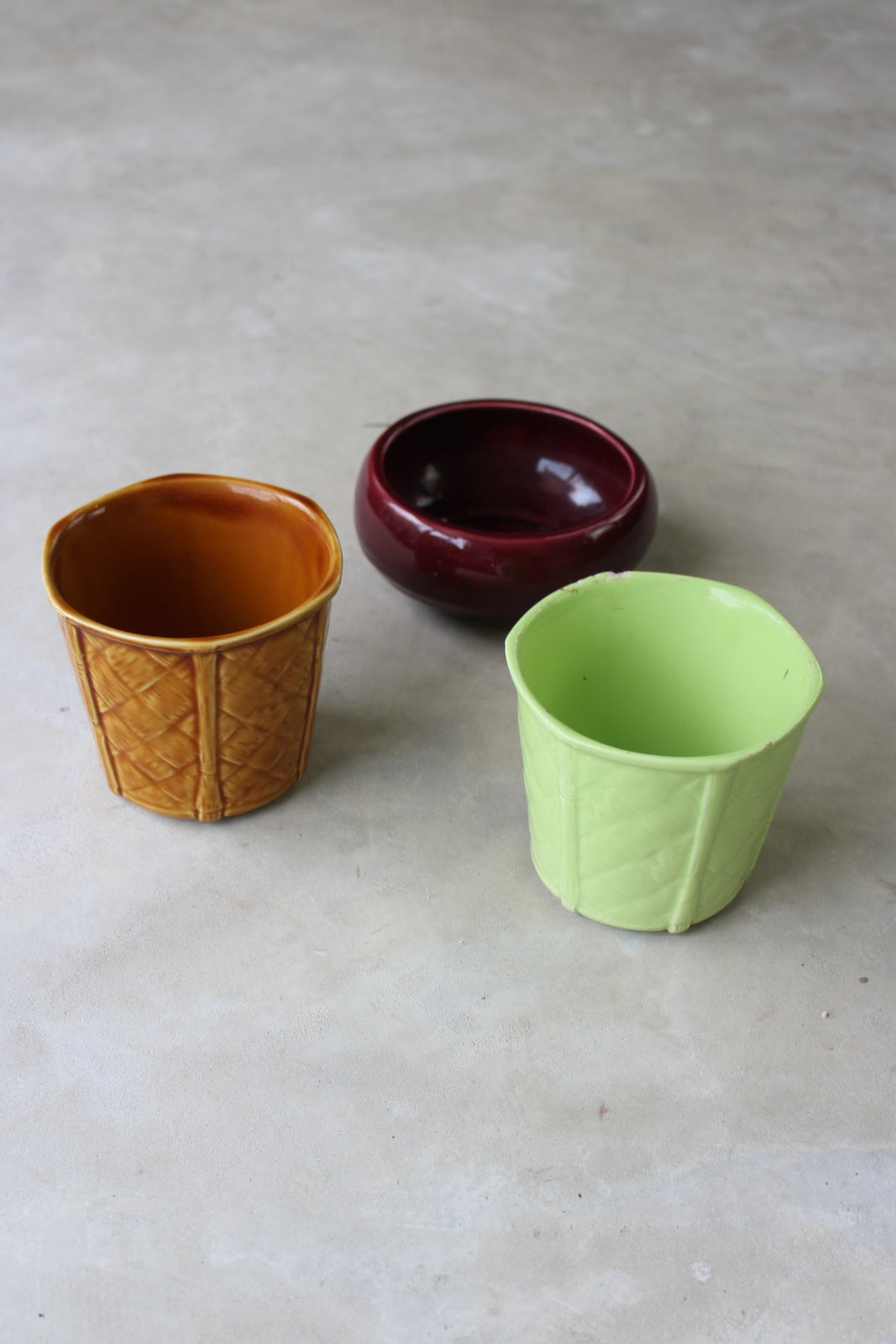 Retro Plant Pots - Kernow Furniture