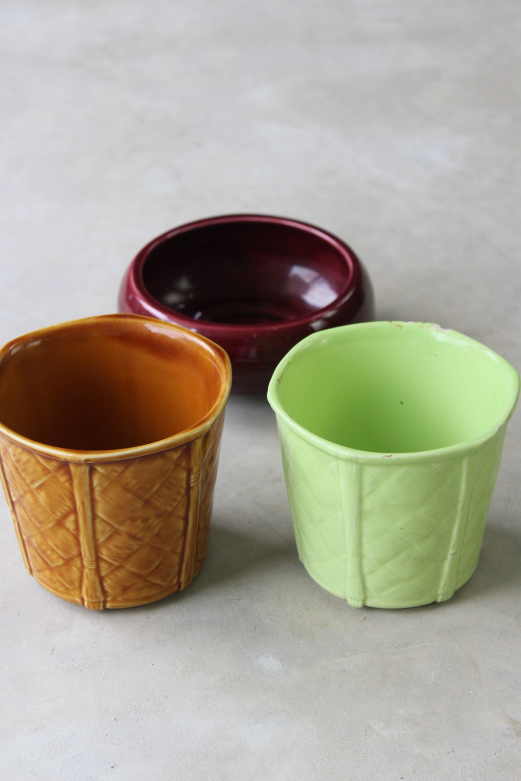 Retro Plant Pots - Kernow Furniture