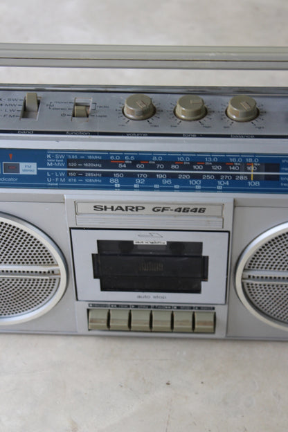 Retro Sharp GF4646 Boombox - Kernow Furniture