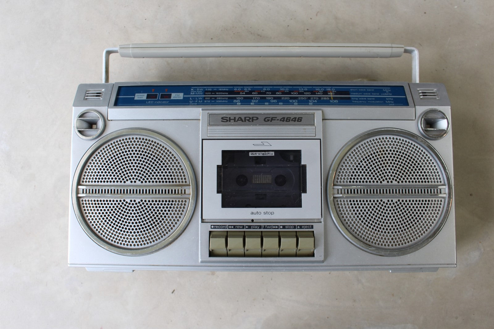 Retro Sharp GF4646 Boombox - Kernow Furniture