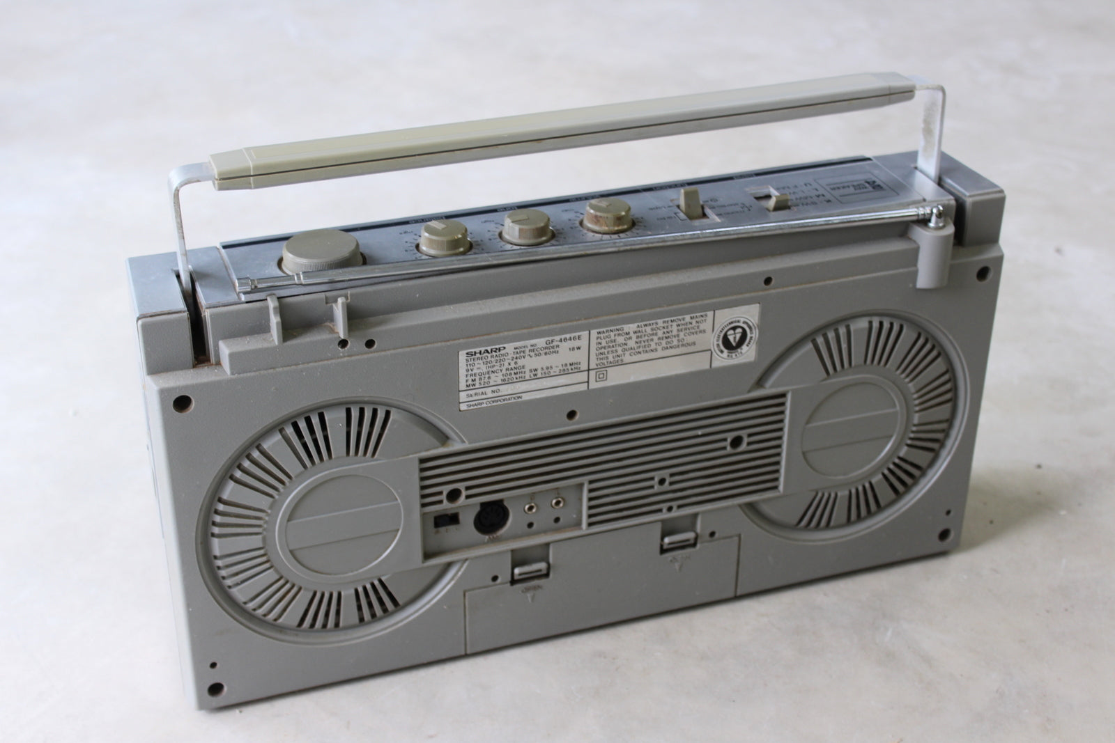 Retro Sharp GF4646 Boombox – Kernow Furniture