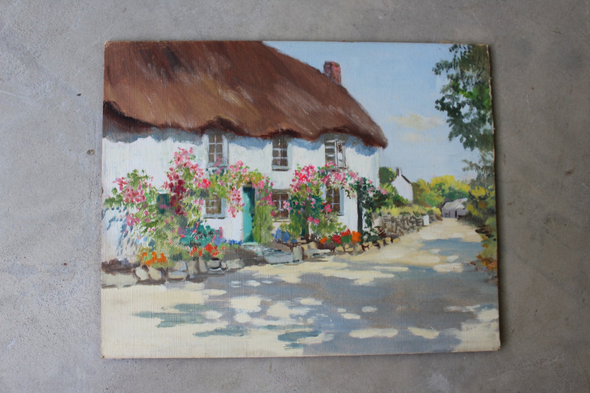 Rural Cottage Scene - Kernow Furniture