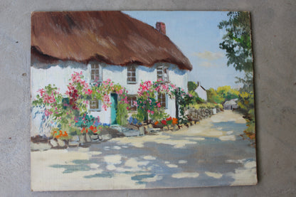 Rural Cottage Scene - Kernow Furniture