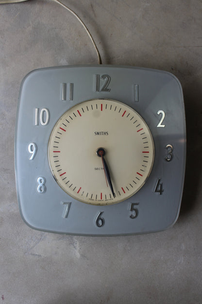 Retro Smiths Wall Clock - Kernow Furniture