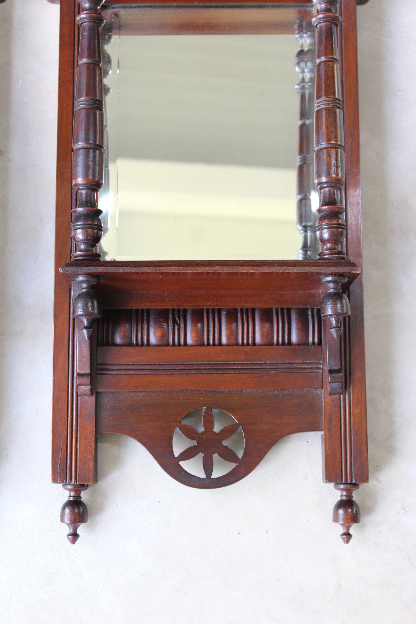 Pair Victorian Wall Shelves - Kernow Furniture