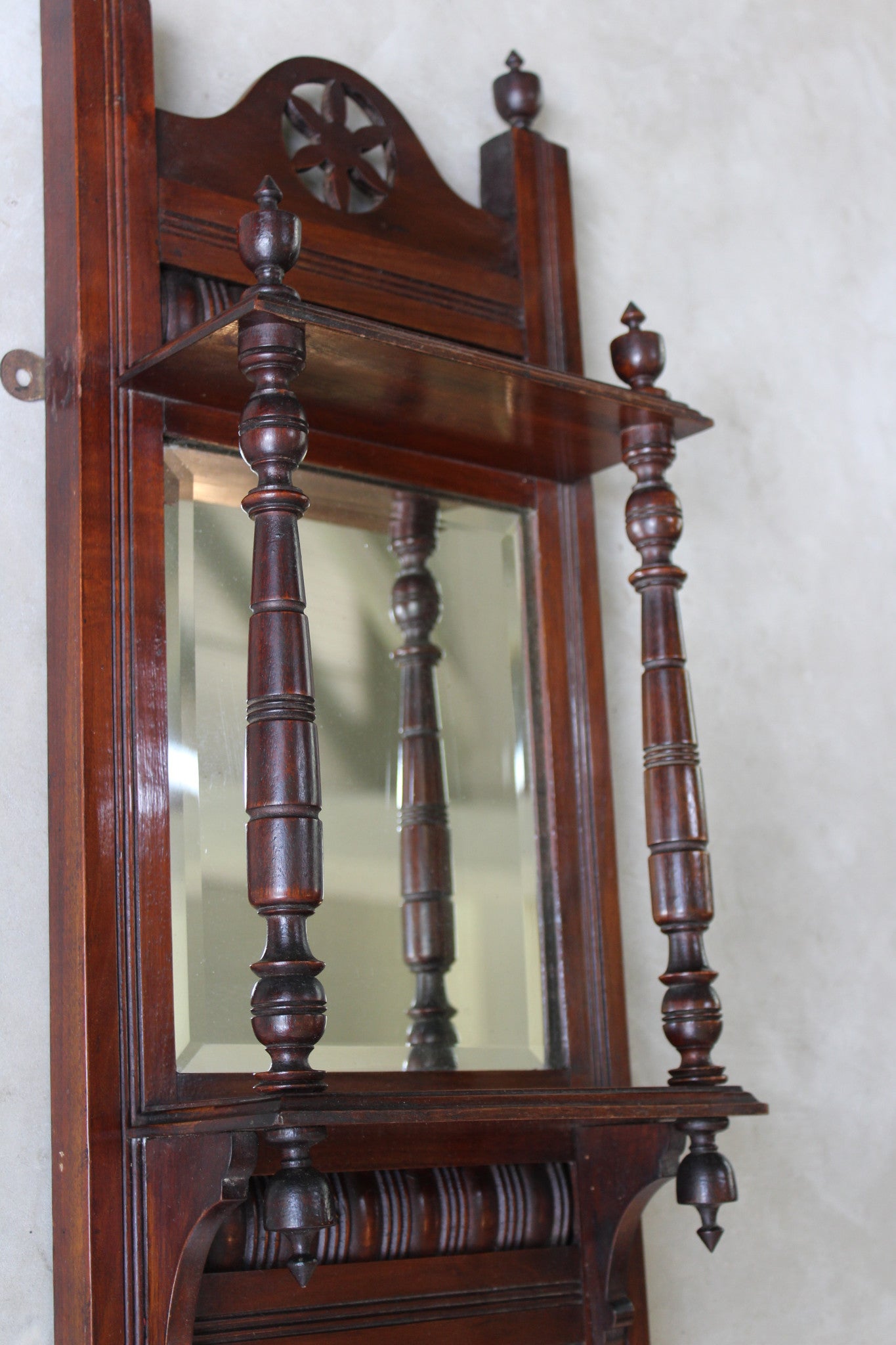 Pair Victorian Wall Shelves - Kernow Furniture