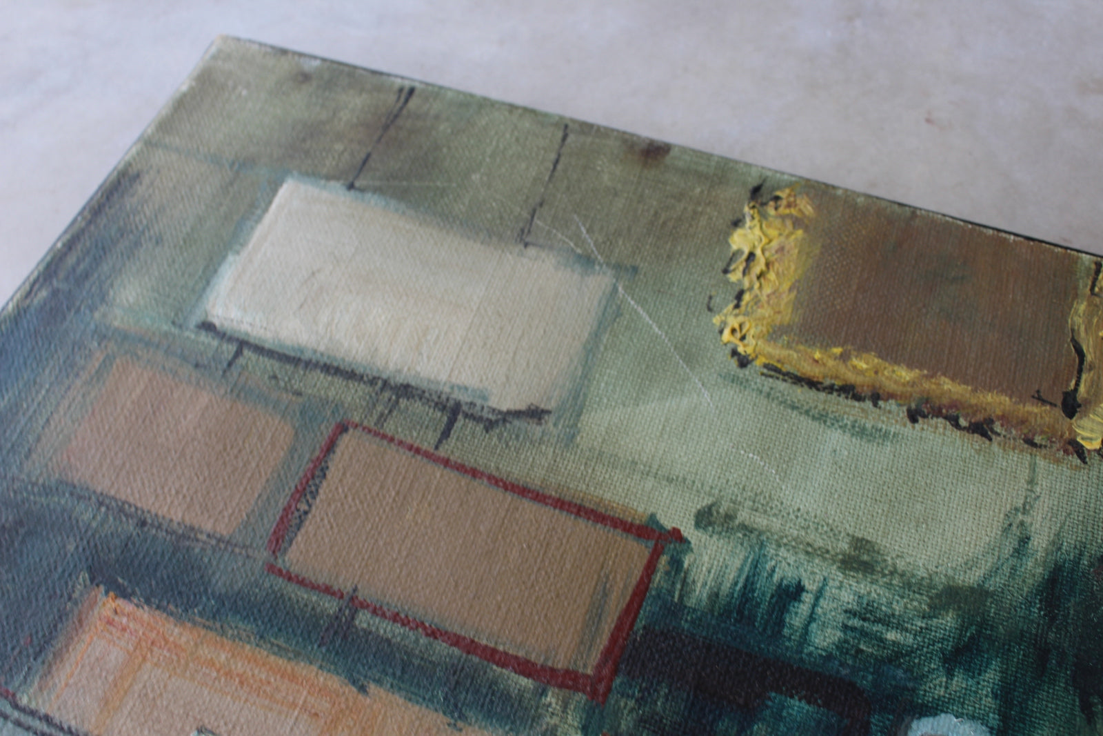 John Bampfield Abstract Oil Painting - Kernow Furniture