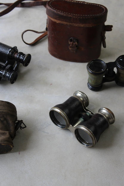 Three Pairs Vintage Binoculars - Kernow Furniture