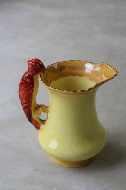 Vintage Burleigh Ware Parrot Jug - Kernow Furniture