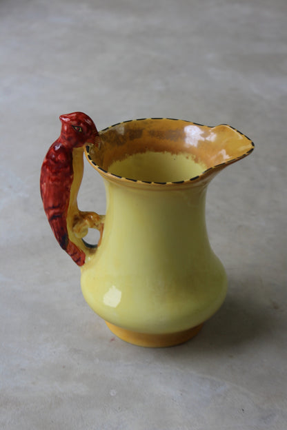 Vintage Burleigh Ware Parrot Jug - Kernow Furniture