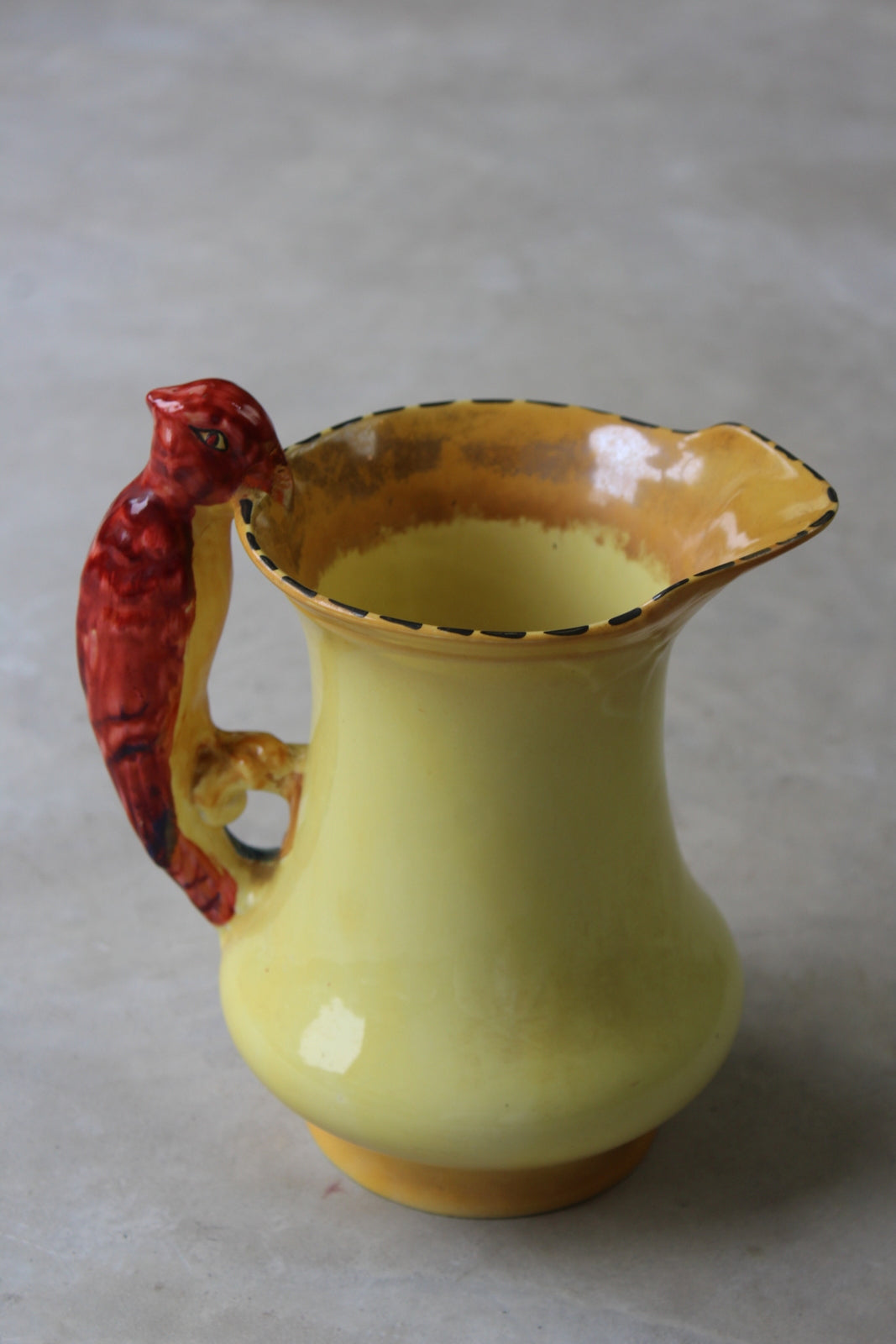 Vintage Burleigh Ware Parrot Jug - Kernow Furniture