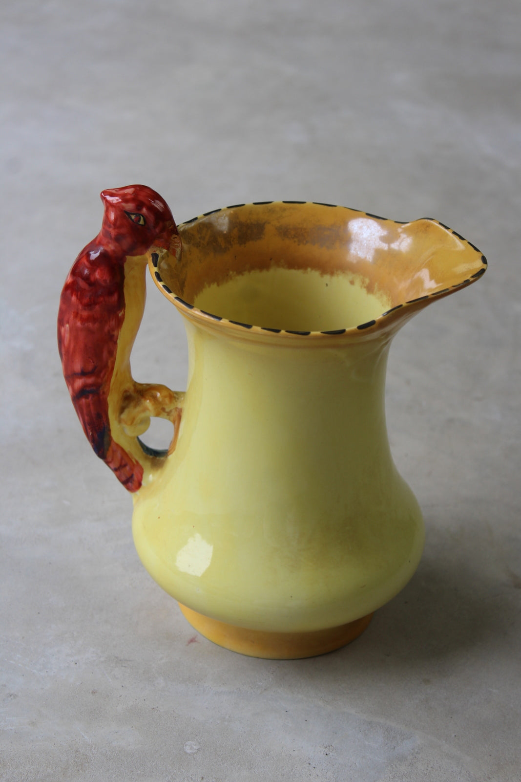 Vintage Burleigh Ware Parrot Jug - Kernow Furniture