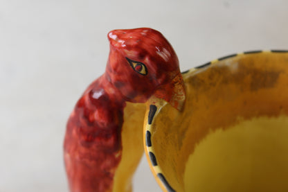 Vintage Burleigh Ware Parrot Jug - Kernow Furniture