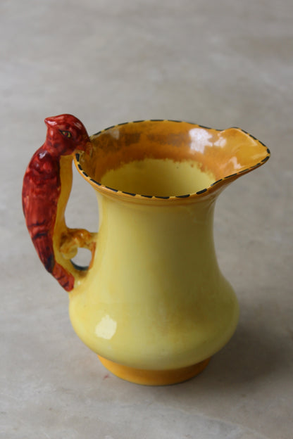 Vintage Burleigh Ware Parrot Jug - Kernow Furniture