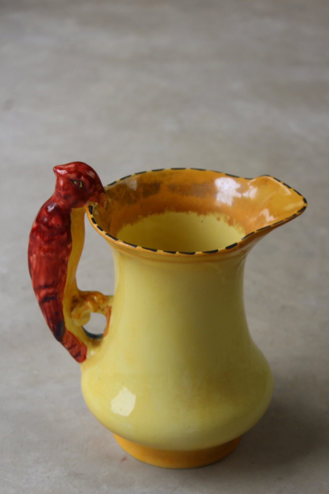 Vintage Burleigh Ware Parrot Jug - Kernow Furniture