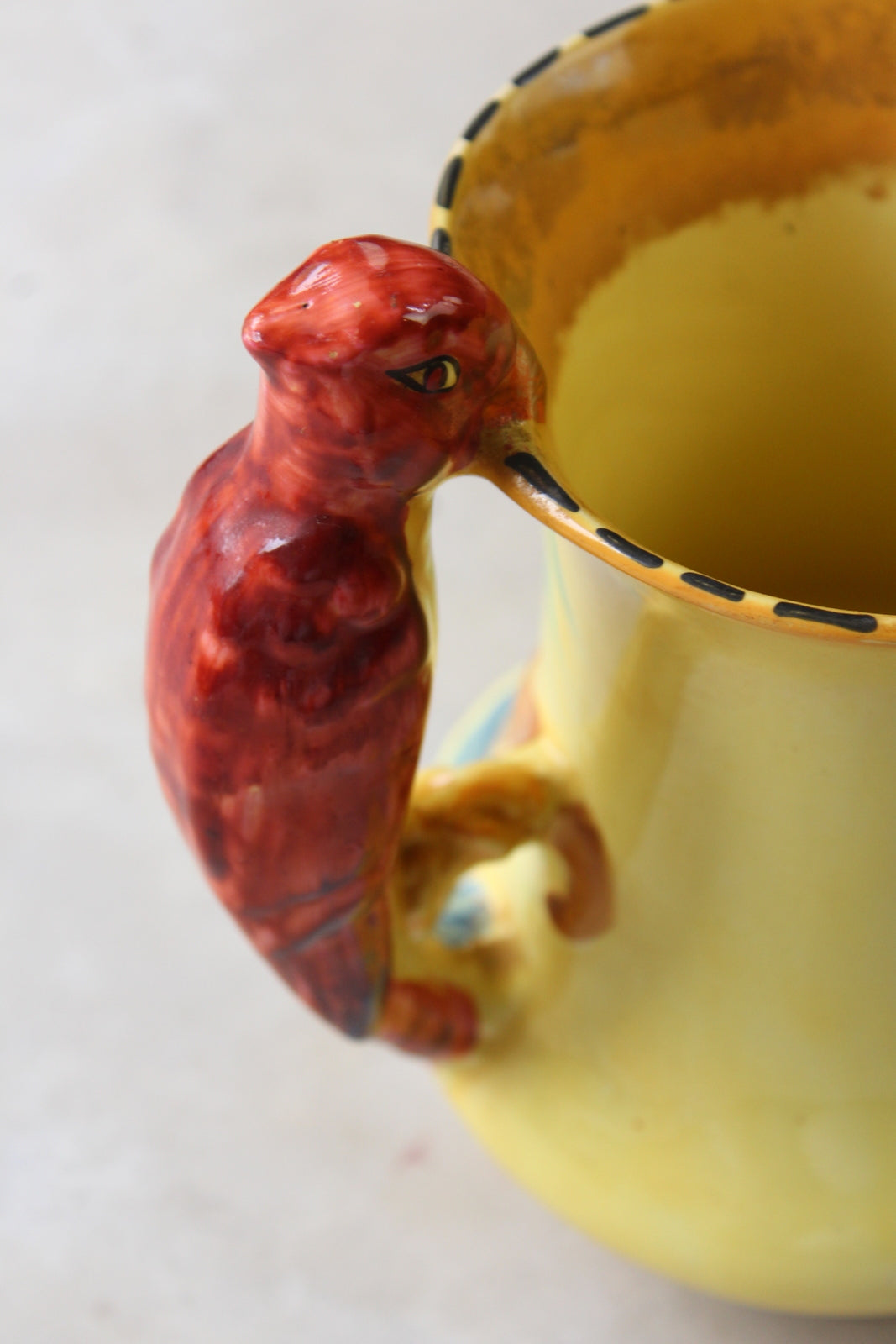 Vintage Burleigh Ware Parrot Jug - Kernow Furniture