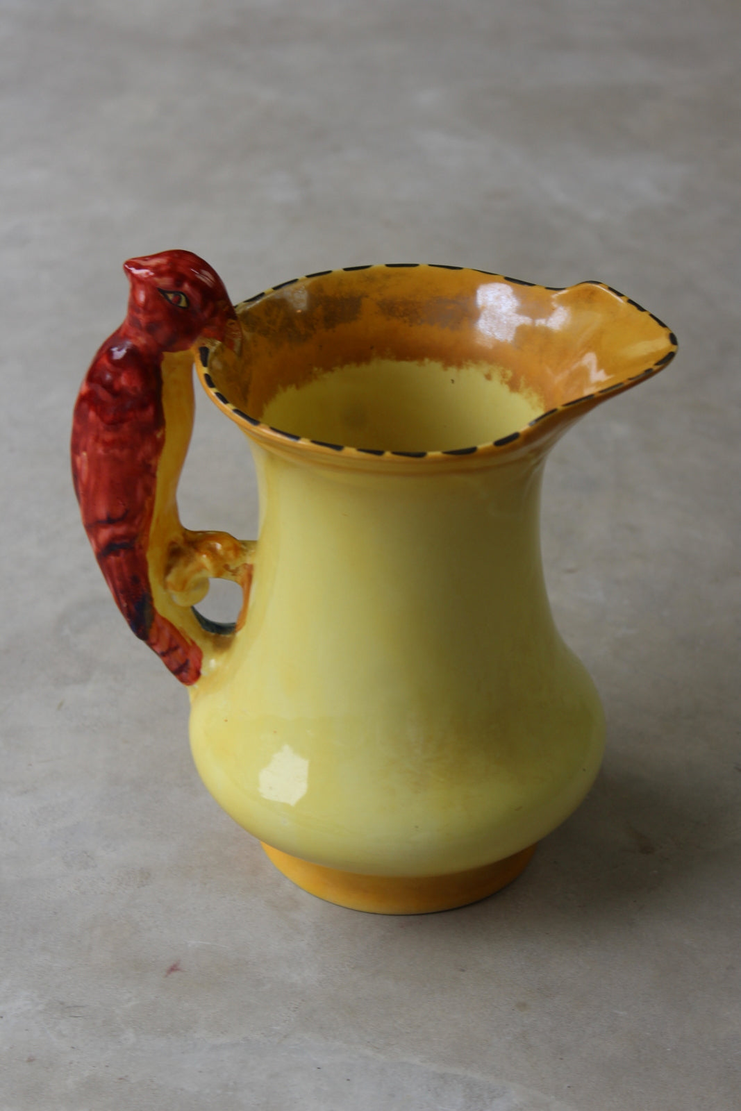 Vintage Burleigh Ware Parrot Jug - Kernow Furniture