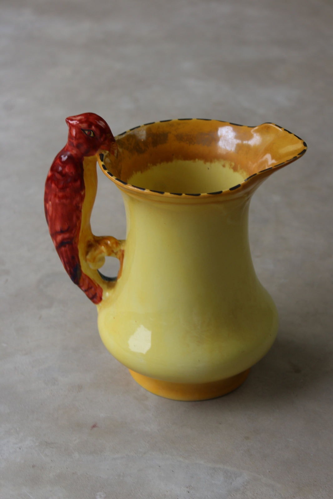 Vintage Burleigh Ware Parrot Jug - Kernow Furniture