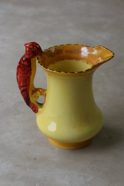 Vintage Burleigh Ware Parrot Jug - Kernow Furniture