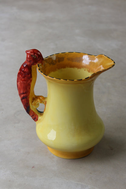 Vintage Burleigh Ware Parrot Jug - Kernow Furniture