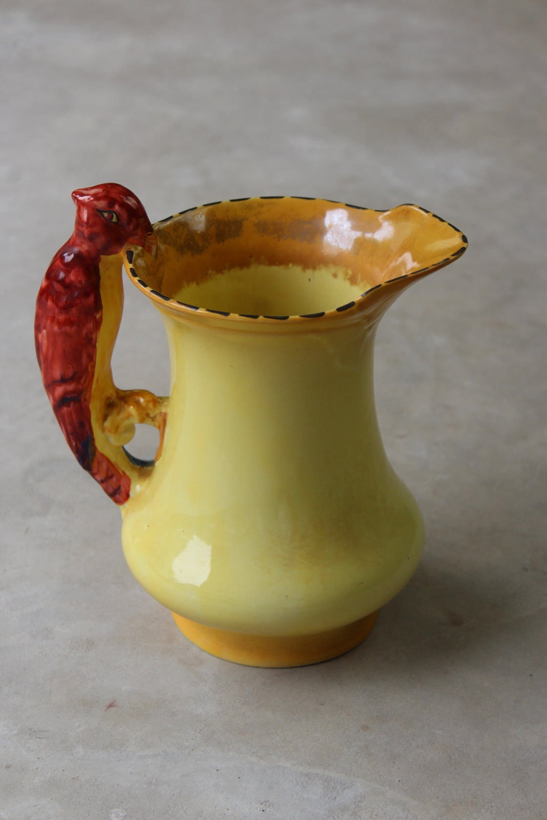 Vintage Burleigh Ware Parrot Jug - Kernow Furniture