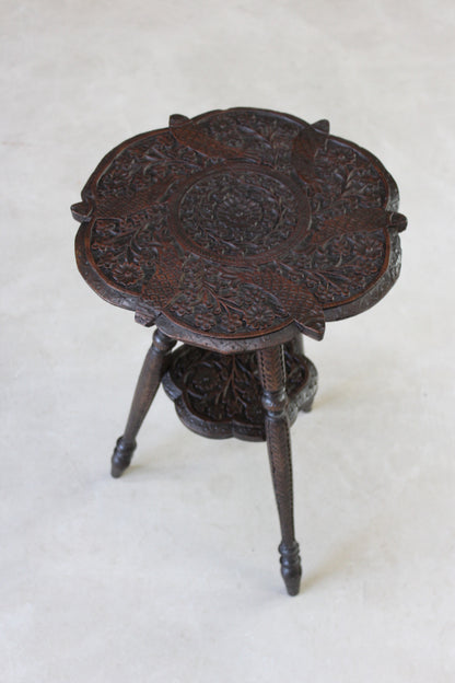 Antique Indian Occasional Table - Kernow Furniture