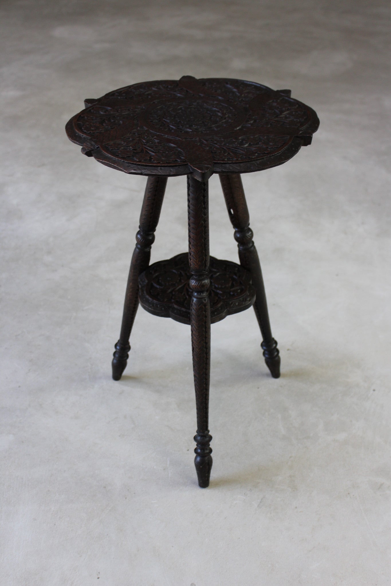 Antique Indian Occasional Table - Kernow Furniture