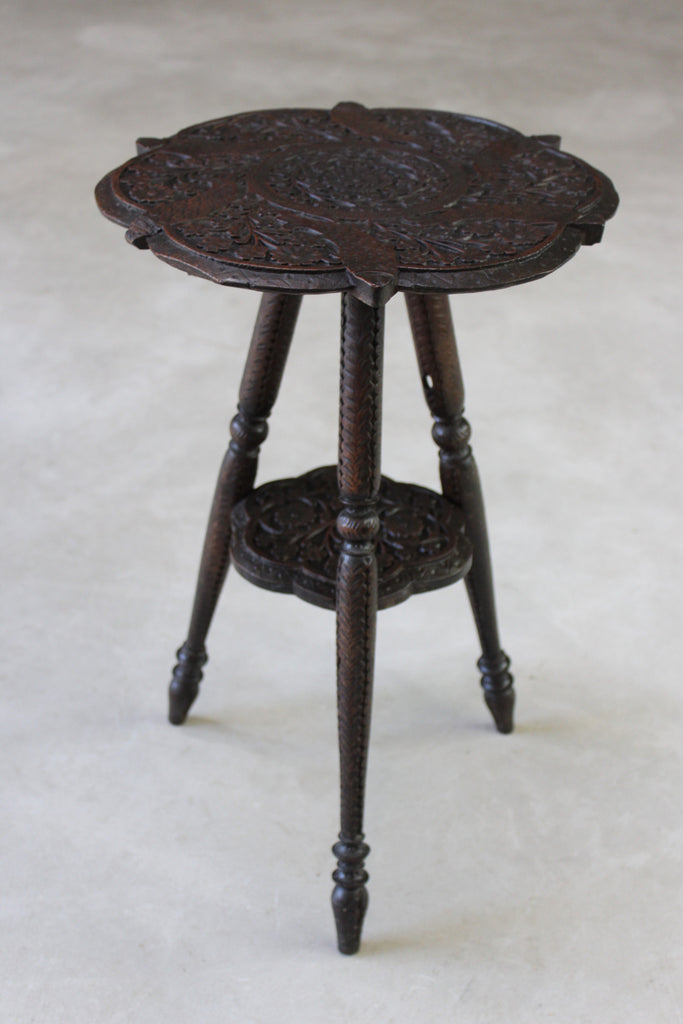 Antique Indian Occasional Table - Kernow Furniture