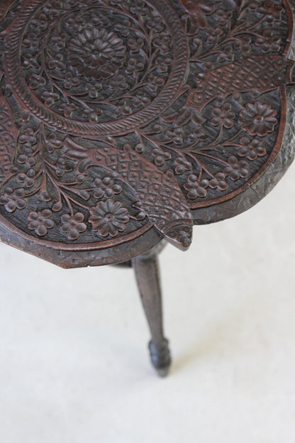 Antique Indian Occasional Table - Kernow Furniture