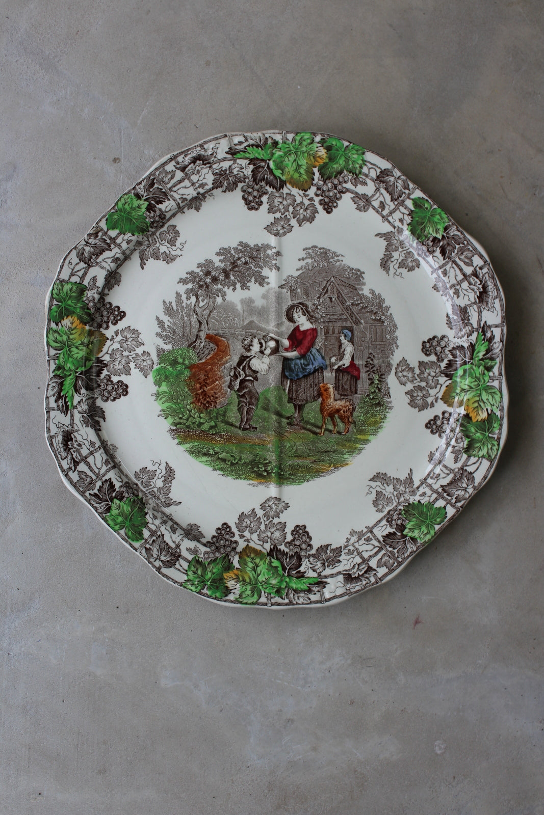 Copeland Spode Byron Plate - Kernow Furniture