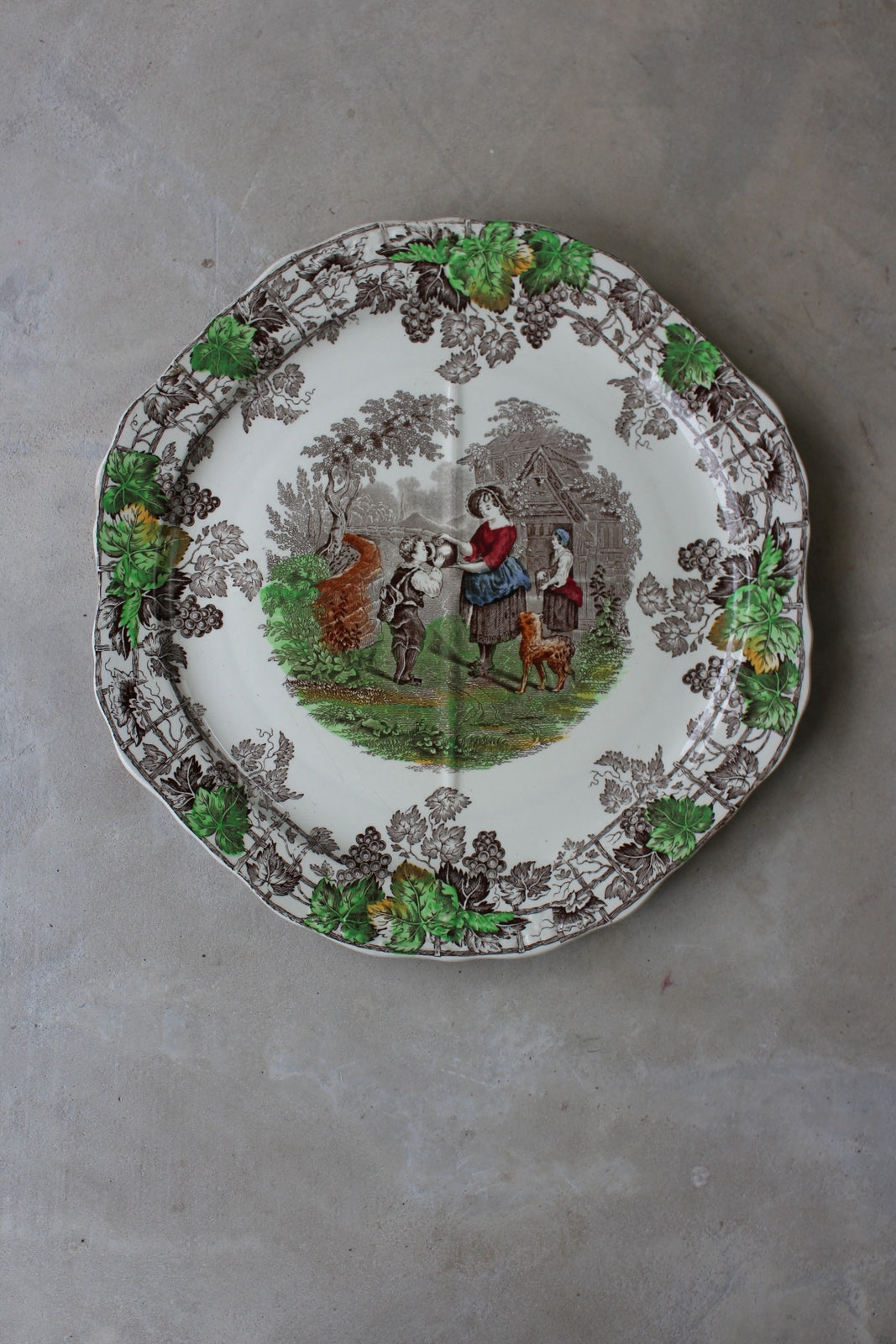 Copeland Spode Byron Plate - Kernow Furniture