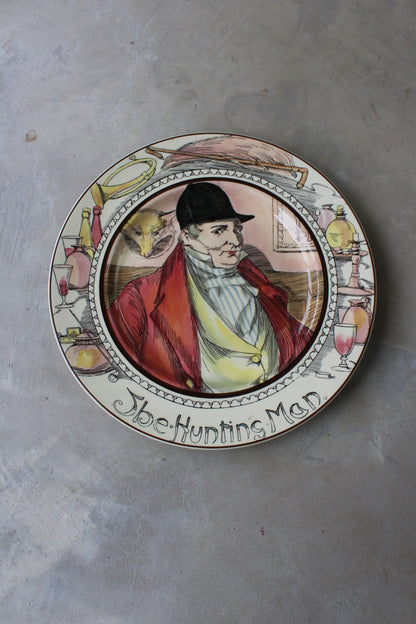 Royal Doulton The Hunting Man Decorative Plate - Kernow Furniture