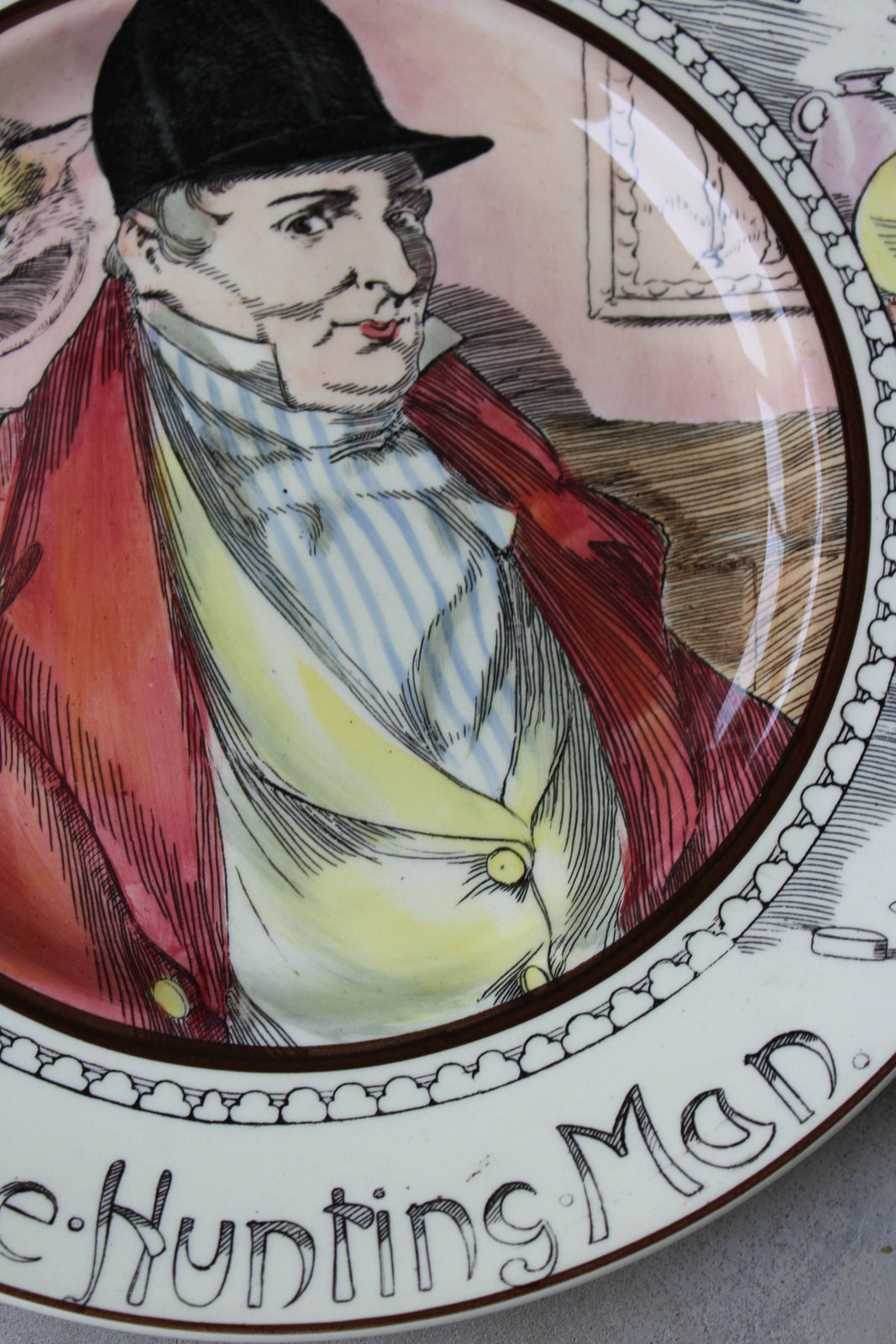 Royal Doulton The Hunting Man Decorative Plate - Kernow Furniture